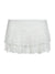 Kvinders Mini Skirt Høj Talje Dobbelt Lag Polyester 1