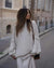 Kvinders Oversize Strikpullover med Let Stehkragen 1
