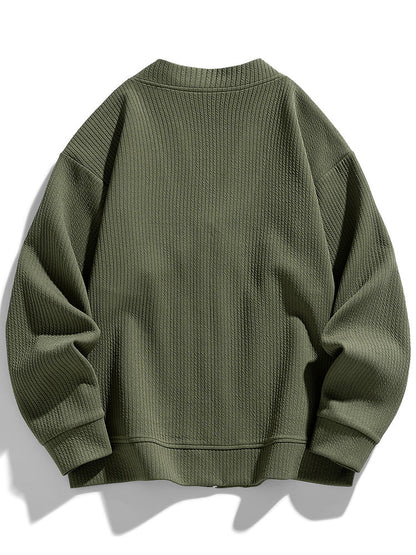 Kvinders Oversized Cardigan med Lynlås 4