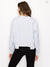 Kvinders Oversized Cropped Sweatshirt Blødt Bomuldsblanding 1