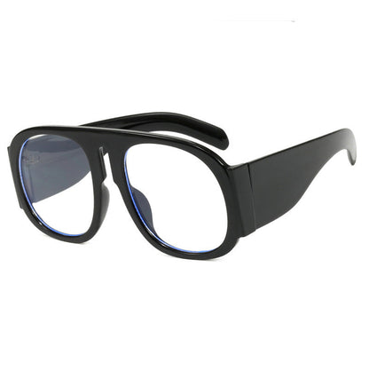 Kvinders Oversized Solbriller med Gradient Design 11