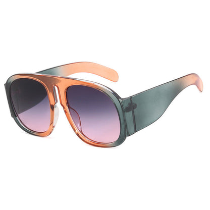 Kvinders Oversized Solbriller med Gradient Design 4