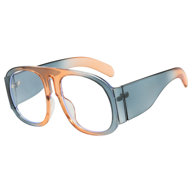 Kvinders Oversized Solbriller med Gradient Design 7