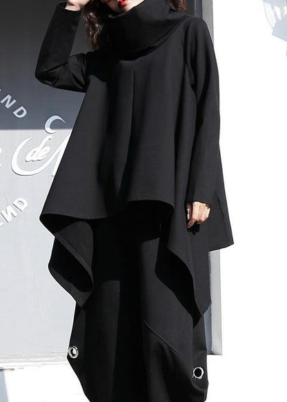 Kvinders Oversized Top Asymmetrisk Søm 2