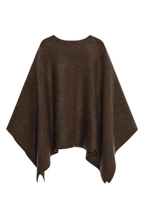Kvinders Oversized Top med Kappeærmer Plus Size Moderne Stil 4