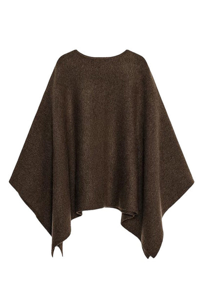 Kvinders Oversized Top med Kappeærmer Plus Size Moderne Stil 4