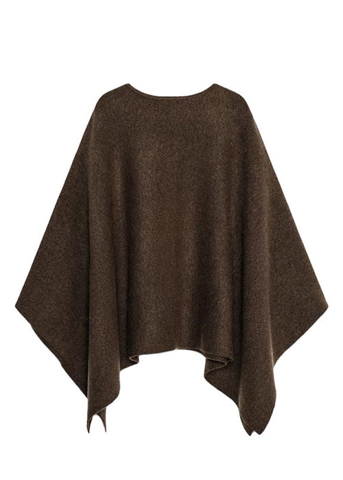 Kvinders Oversized Top med Kappeærmer Plus Size Moderne Stil 4