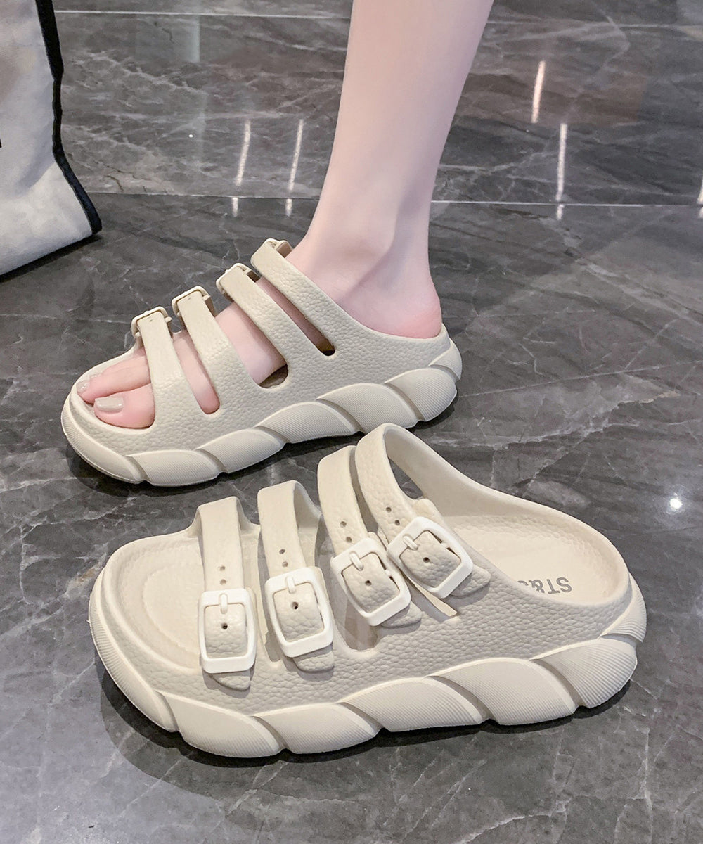 Kvinders Platform Sandaler med Peep Toe 3