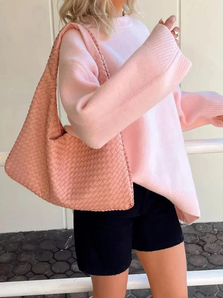 Kvinders Pullover Ribstrik Design 3