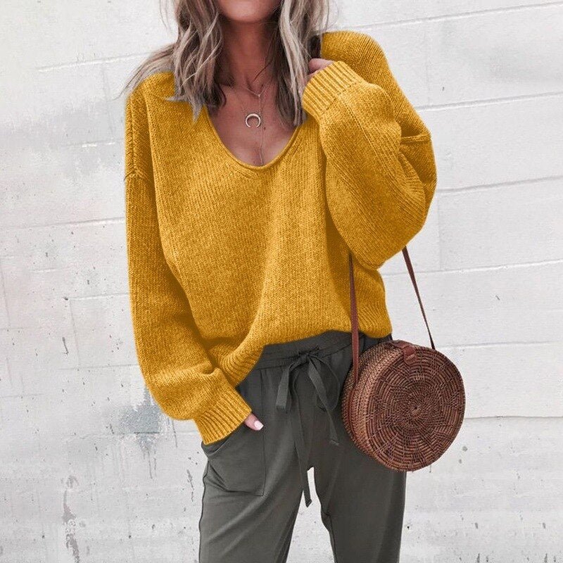 Kvinders Pullover i Merinould med Klassisk Design 4