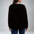 Kvinders Pullover med Hjerte Gradient Design i Blødt Stof 2