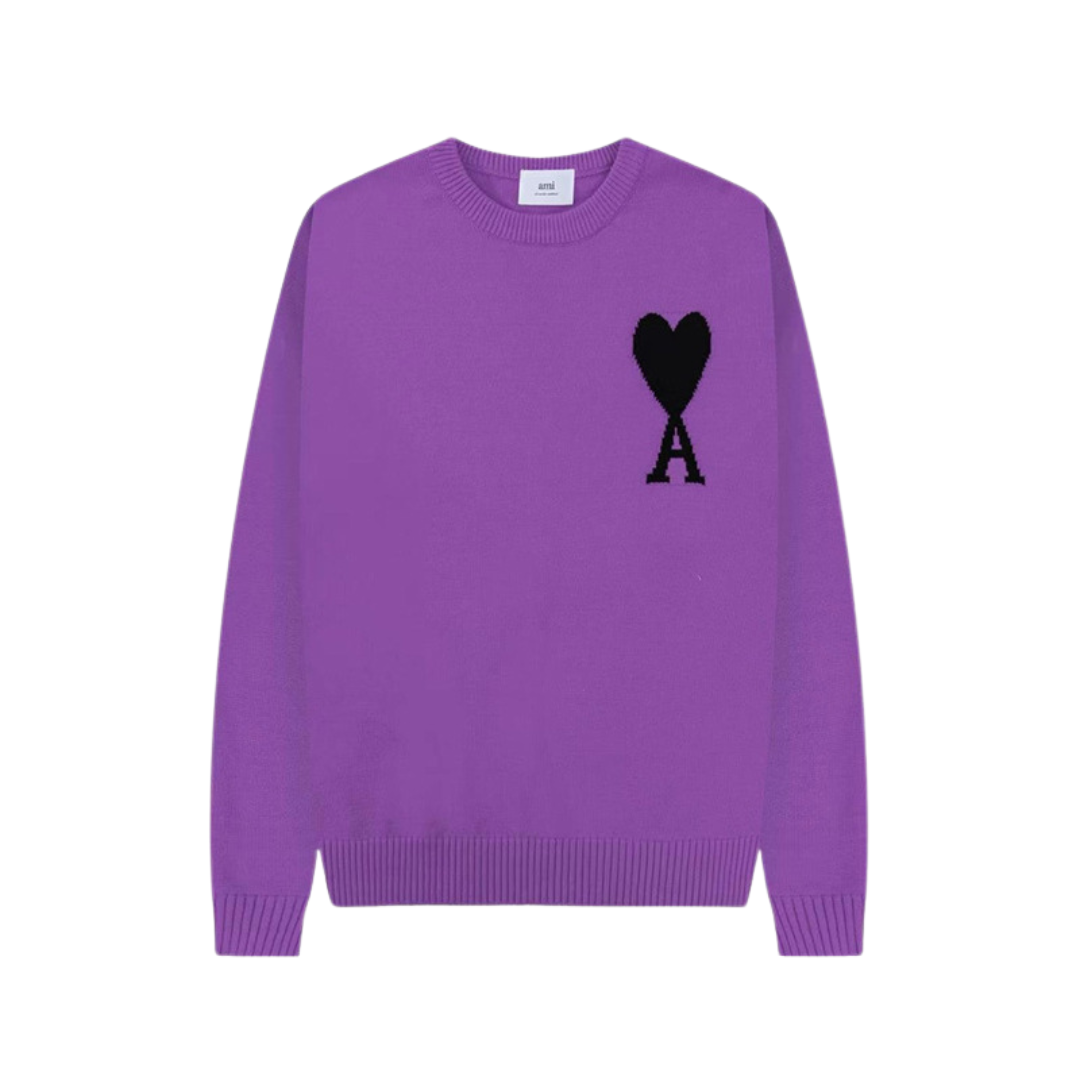 Kvinders Pullover med Hjertebroderi 12