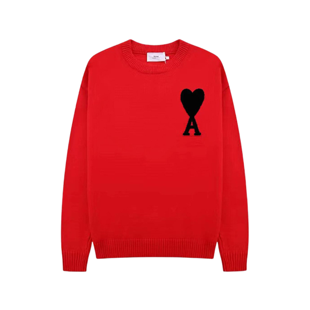 Kvinders Pullover med Hjertebroderi 15