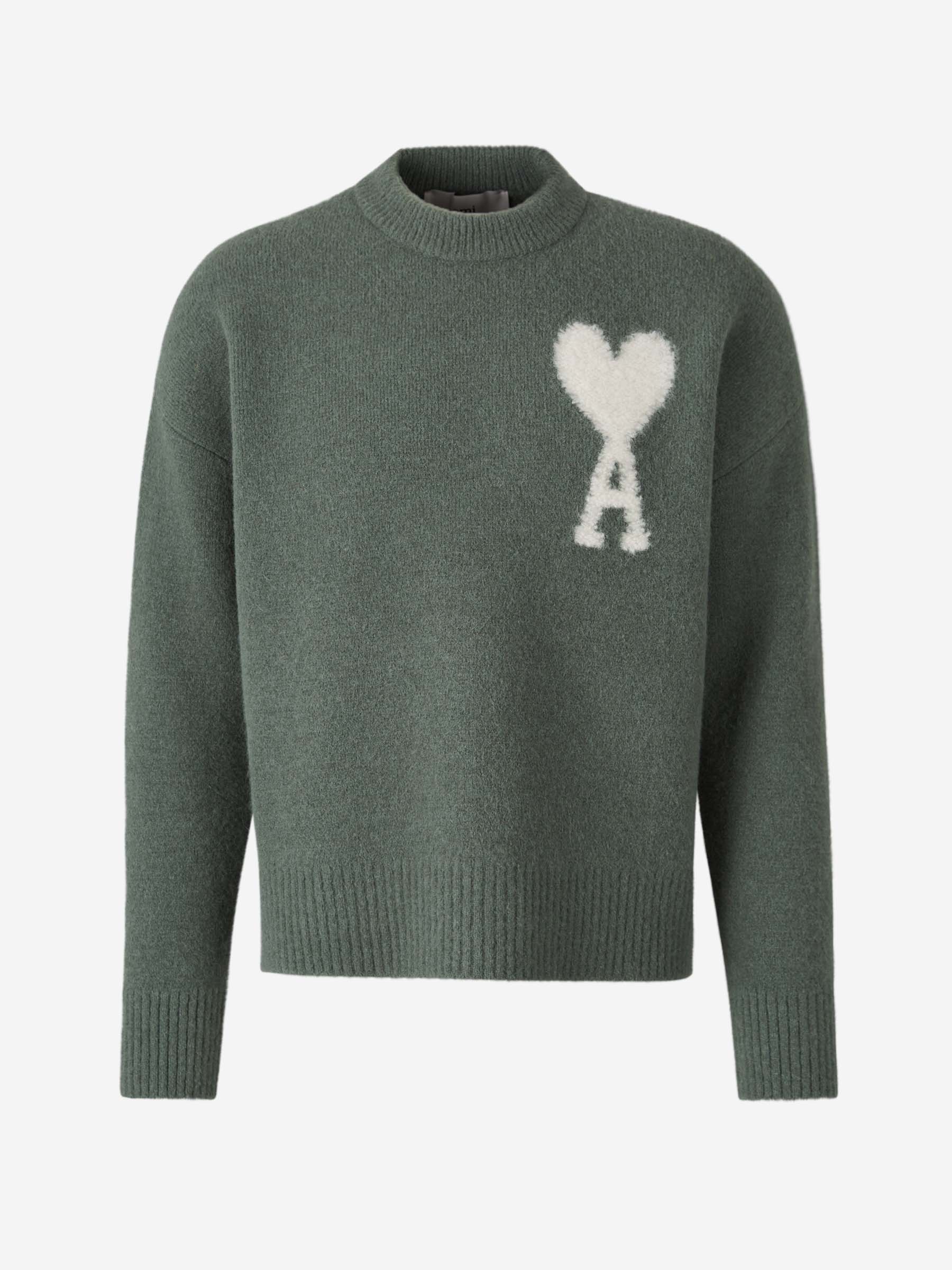 Kvinders Pullover med Hjertebroderi 16