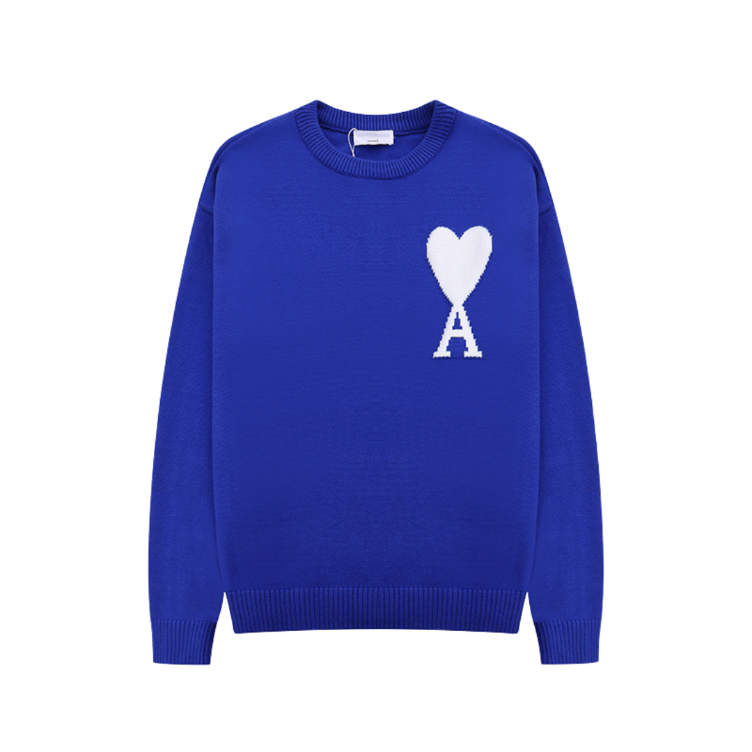 Kvinders Pullover med Hjertebroderi 17