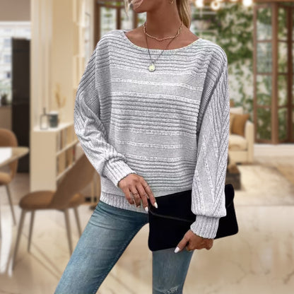 Kvinders Pullover med Moderne Struktur 3