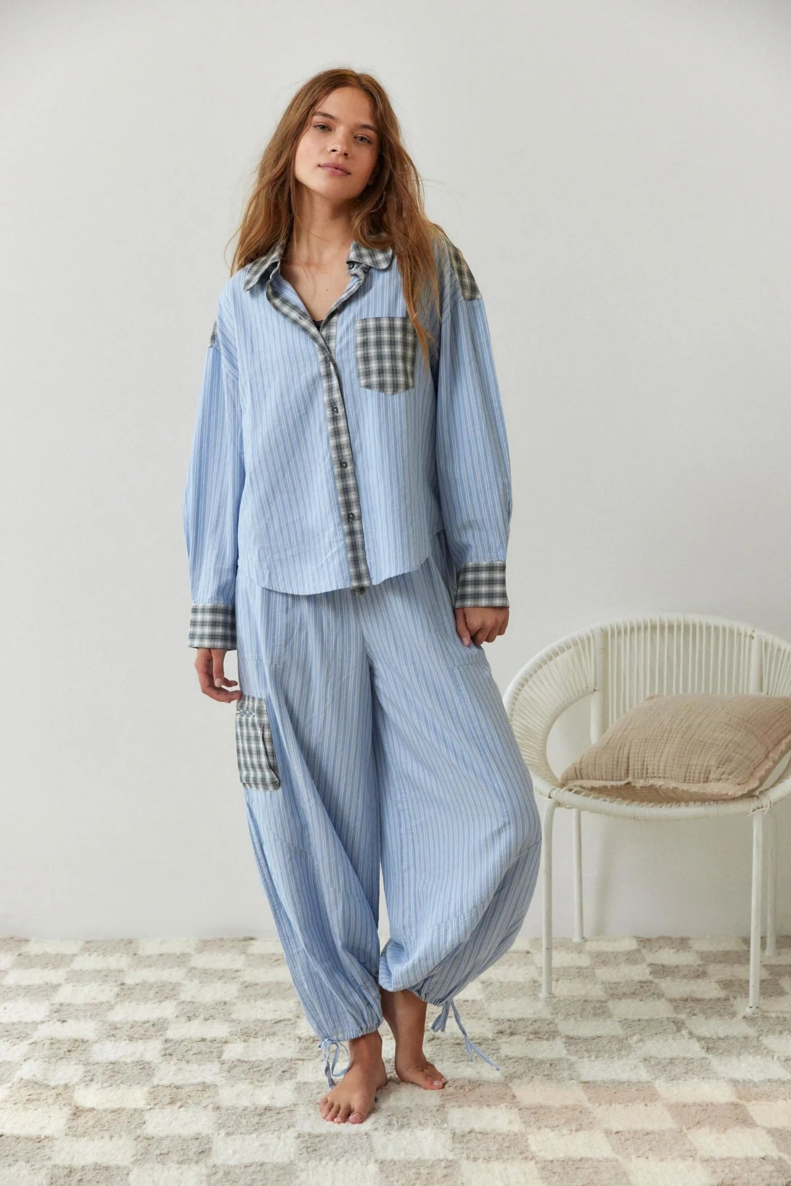 Kvinders Pyjamas Sæt Med Blødt Design 2