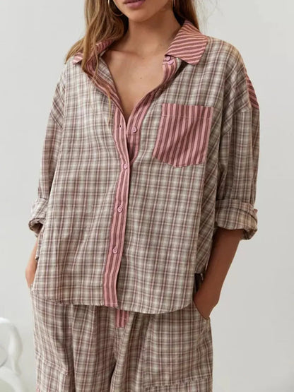 Kvinders Pyjamas Sæt Med Blødt Design 5