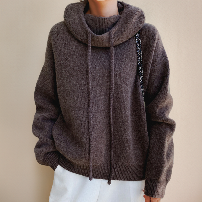 Kvinders Rullekrave Sweater 6