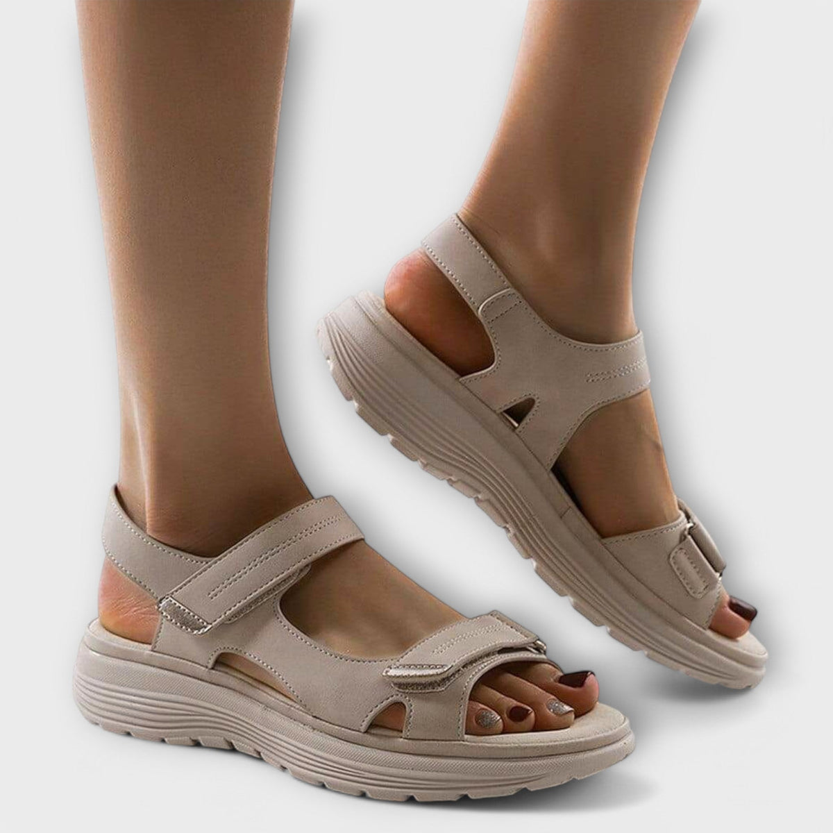 Kvinders Sandaler med Justerbar Støtte 4