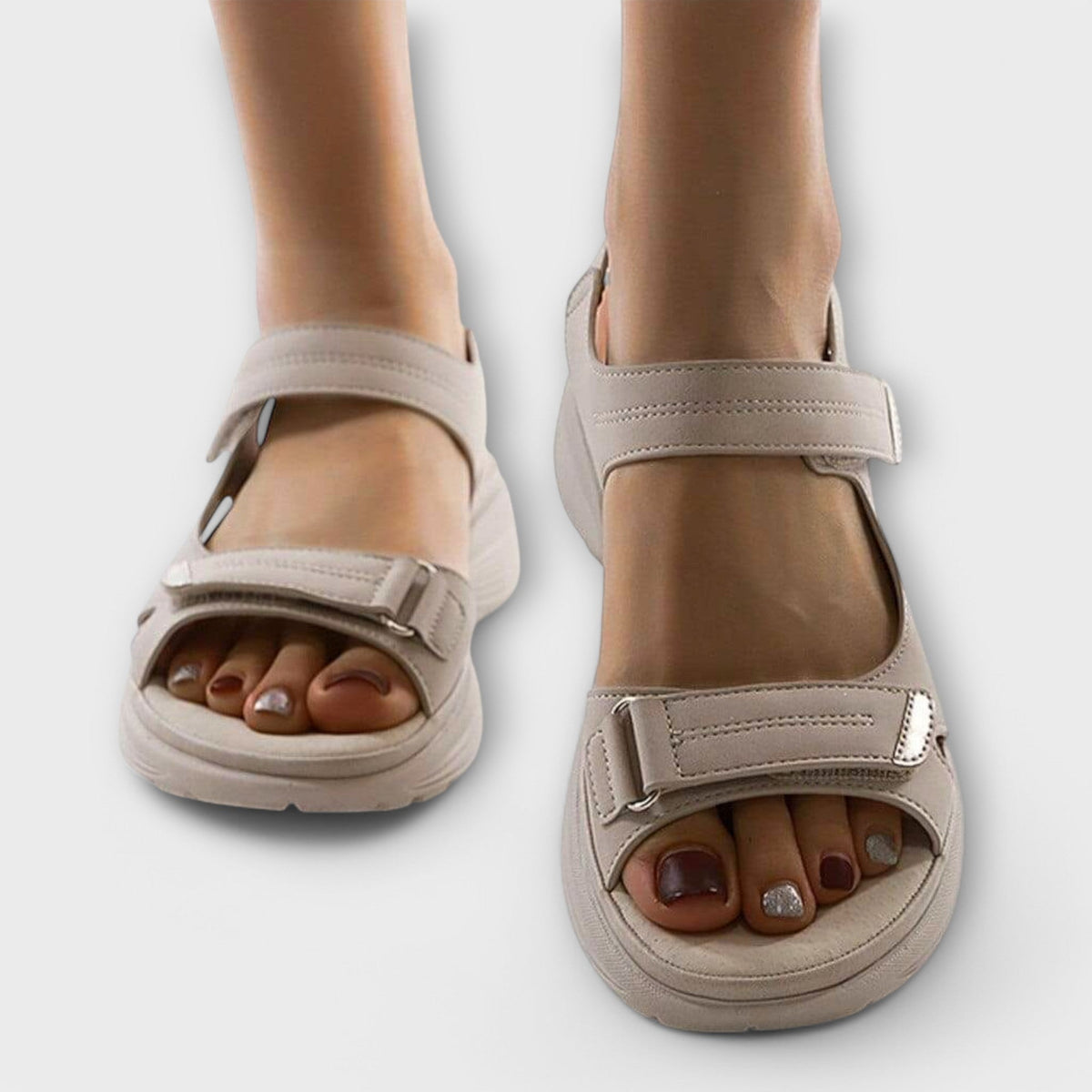 Kvinders Sandaler med Justerbar Støtte 6