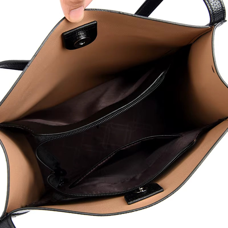 Kvinders Skuldertaske Elegant PU Læder 1