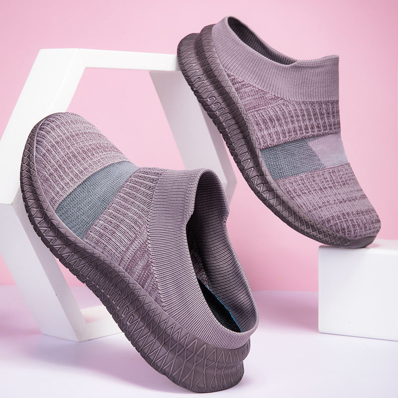 Kvinders Slip-On Fritidssko med Elastisk Overdel 2