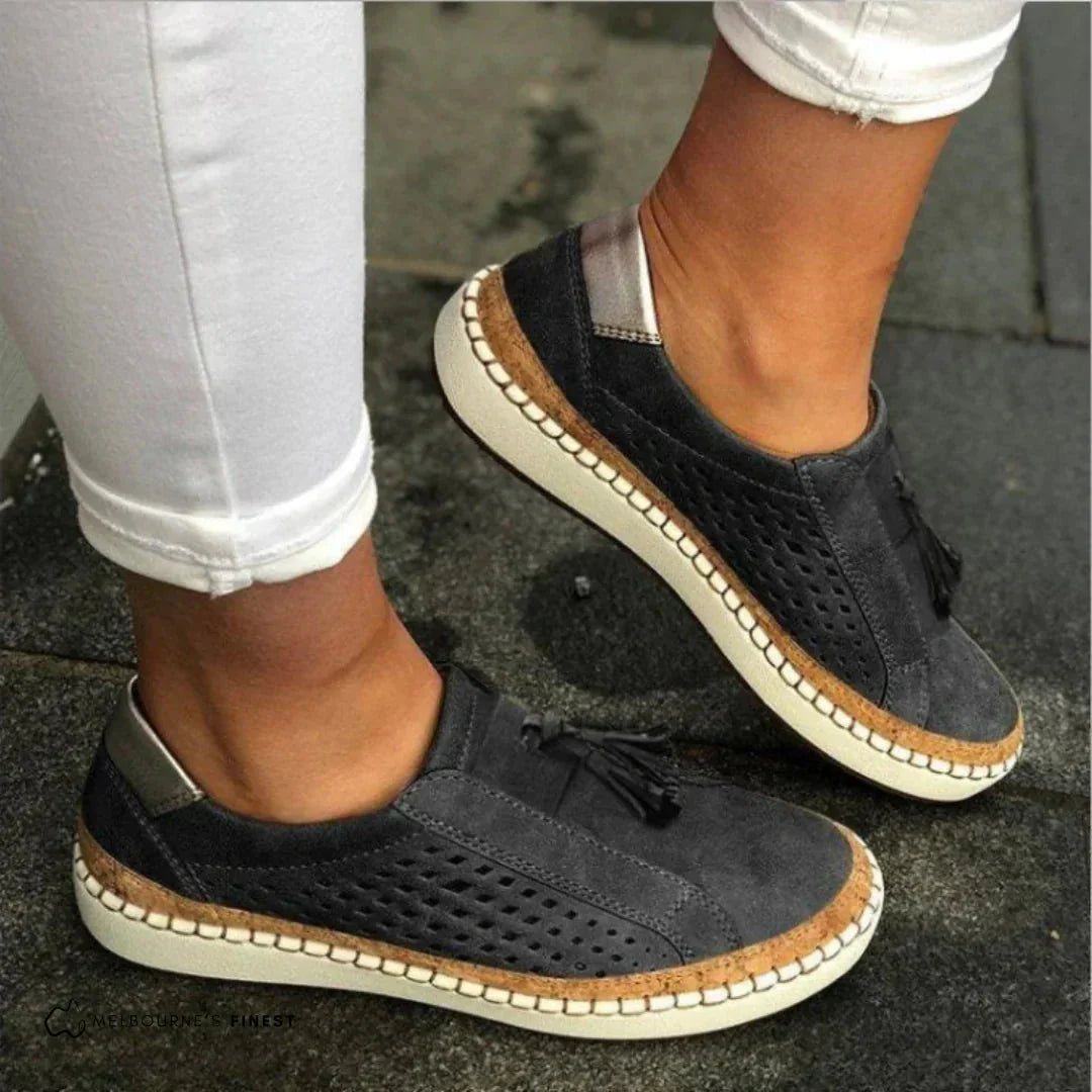 Kvinders Slip-On Loafers Casual Stil 3