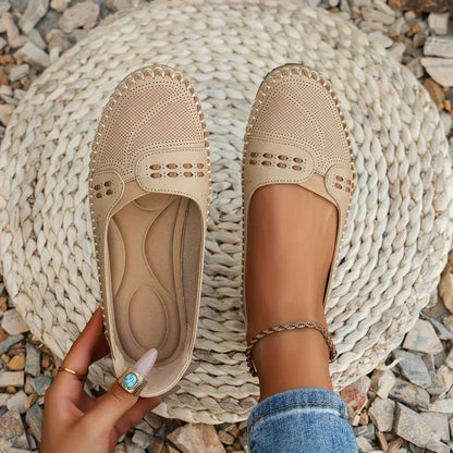 Kvinders Slip-On Sko Casual Stilfuld 0