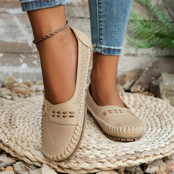 Kvinders Slip-On Sko Casual Stilfuld 4