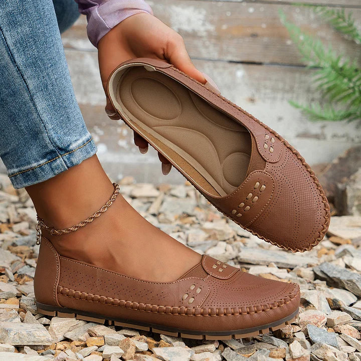 Kvinders Slip-On Sko Casual Stilfuld 8