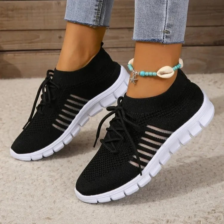 Kvinders Sneakers Aktiv Stil Åndbar Mesh 1