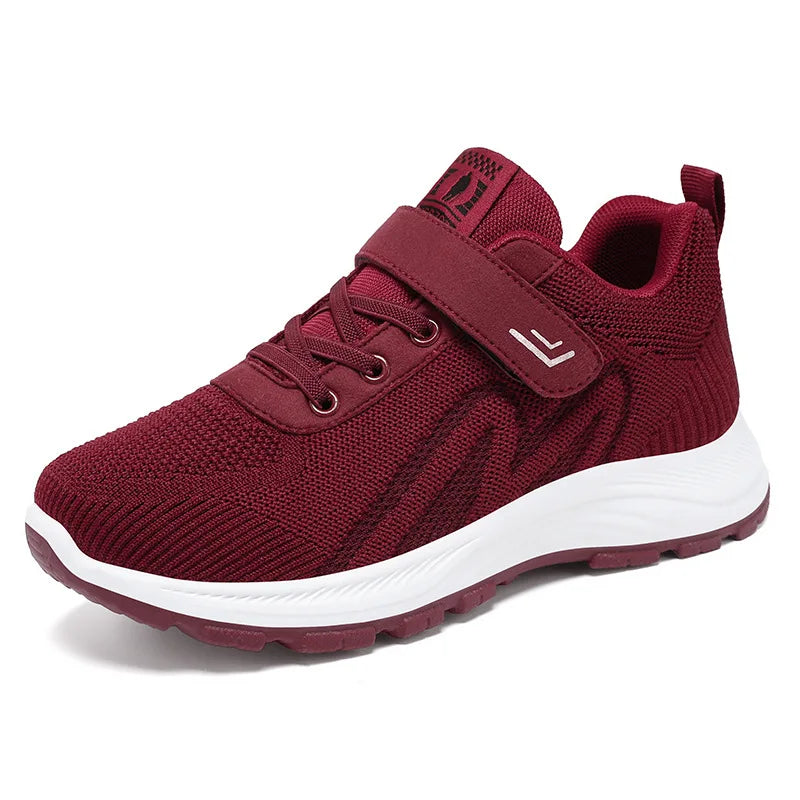 Kvinders Sneakers Åndbar Mesh Casual Gummisål 3