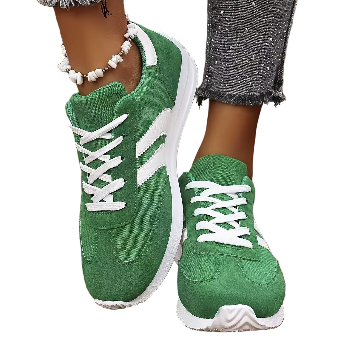 Kvinders Sneakers Lav Skulder Elegant Design 0