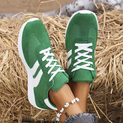 Kvinders Sneakers Lav Skulder Elegant Design 4