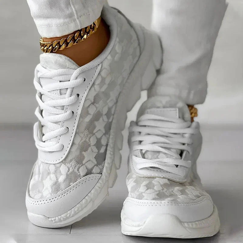 Kvinders Sneakers Med Komfortabelt Design 2