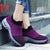 Kvinders Sneakers Platform Åndbart Stof Gummi 0