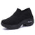 Kvinders Sneakers Platform Åndbart Stof Gummi 6