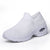 Kvinders Sneakers Sporty Åndbart Stof Gummi Sål 8