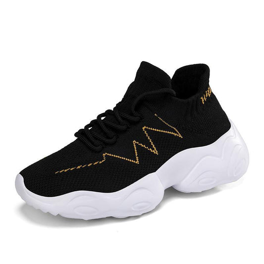 Kvinders Sneakers Strikket Design Komfortable og Moderne 0