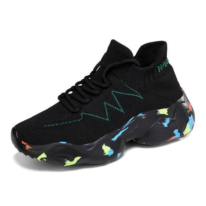 Kvinders Sneakers Strikket Design Komfortable og Moderne 6