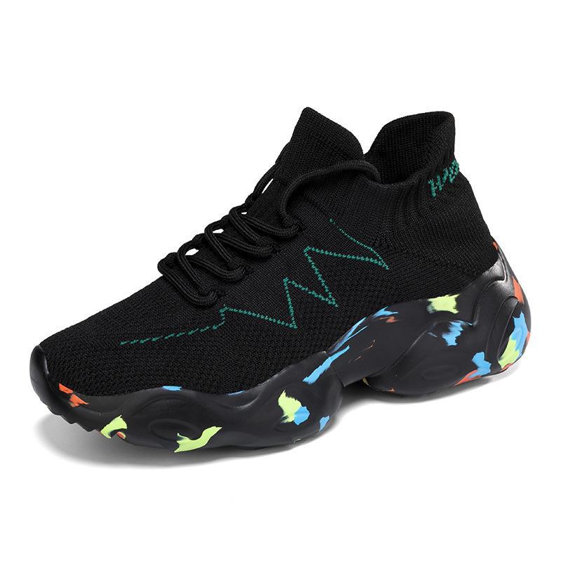 Kvinders Sneakers Strikket Design Komfortable og Moderne 6