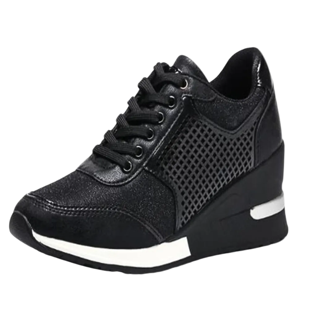 Kvinders Sneakers med Kilehæl 0