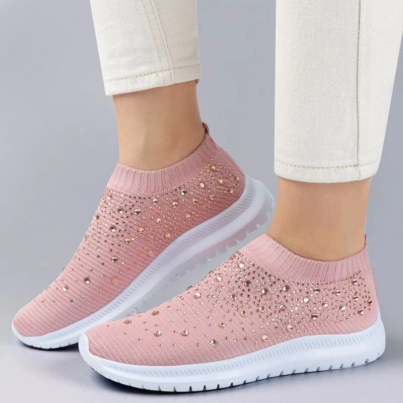 Kvinders Sneakers med Krystaller 1
