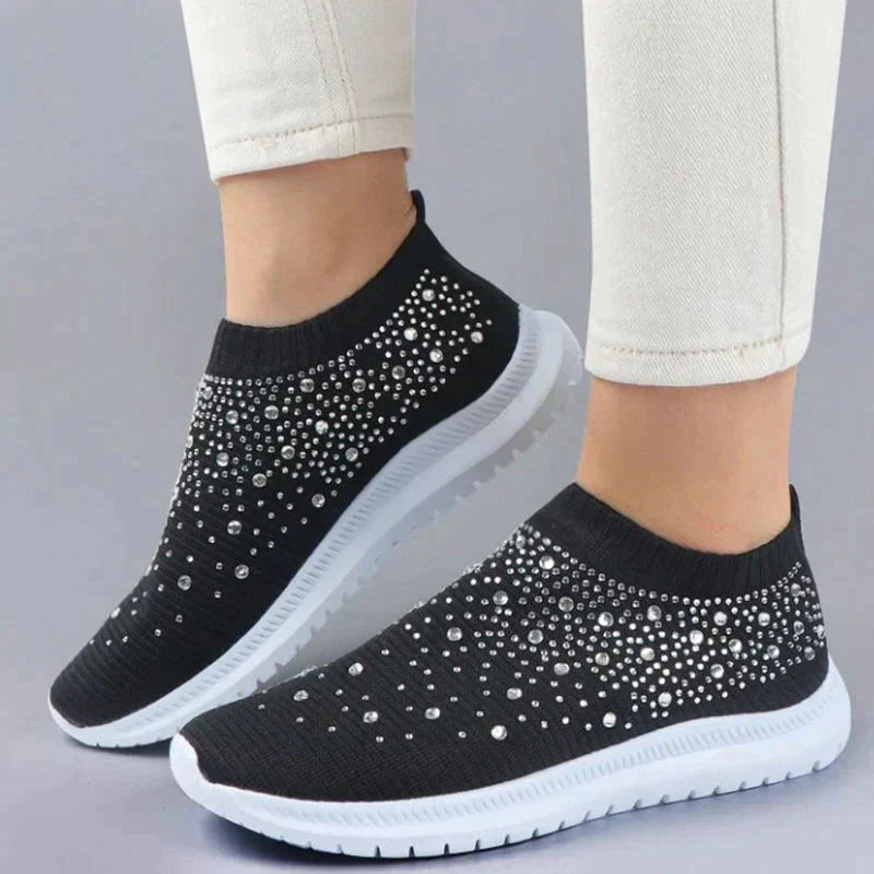 Kvinders Sneakers med Krystaller 2