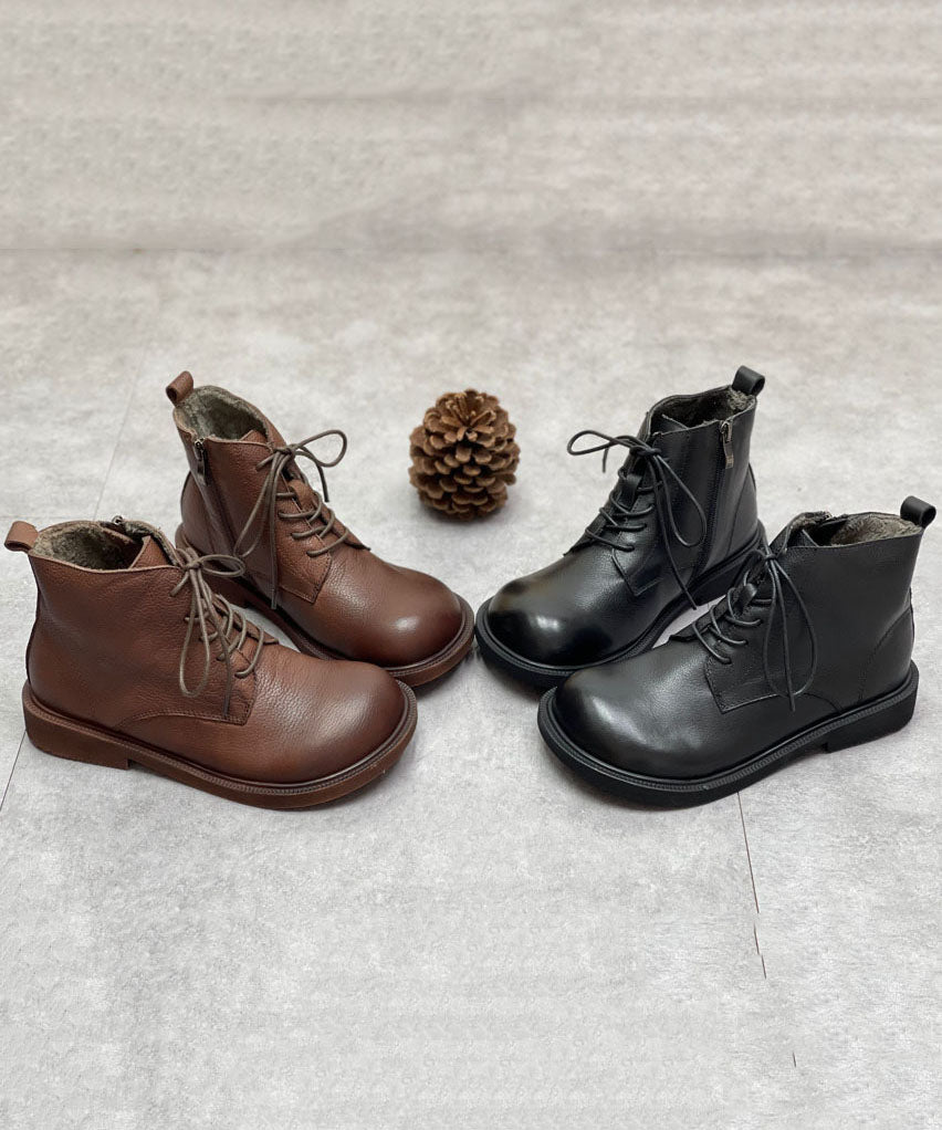 Kvinders Snørestøvler med Fleece For 2