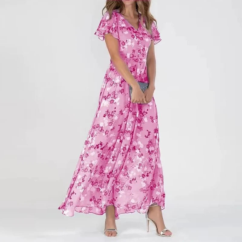 Kvinders Sommerkjole Glamourøs Stil 3