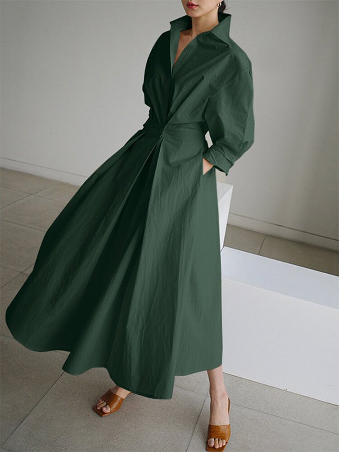 Kvinders Sommerkjole Med Elegant Design 4