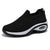 Kvinders Sport Sneakers Wedge Platform Åndbar Tekstil 4