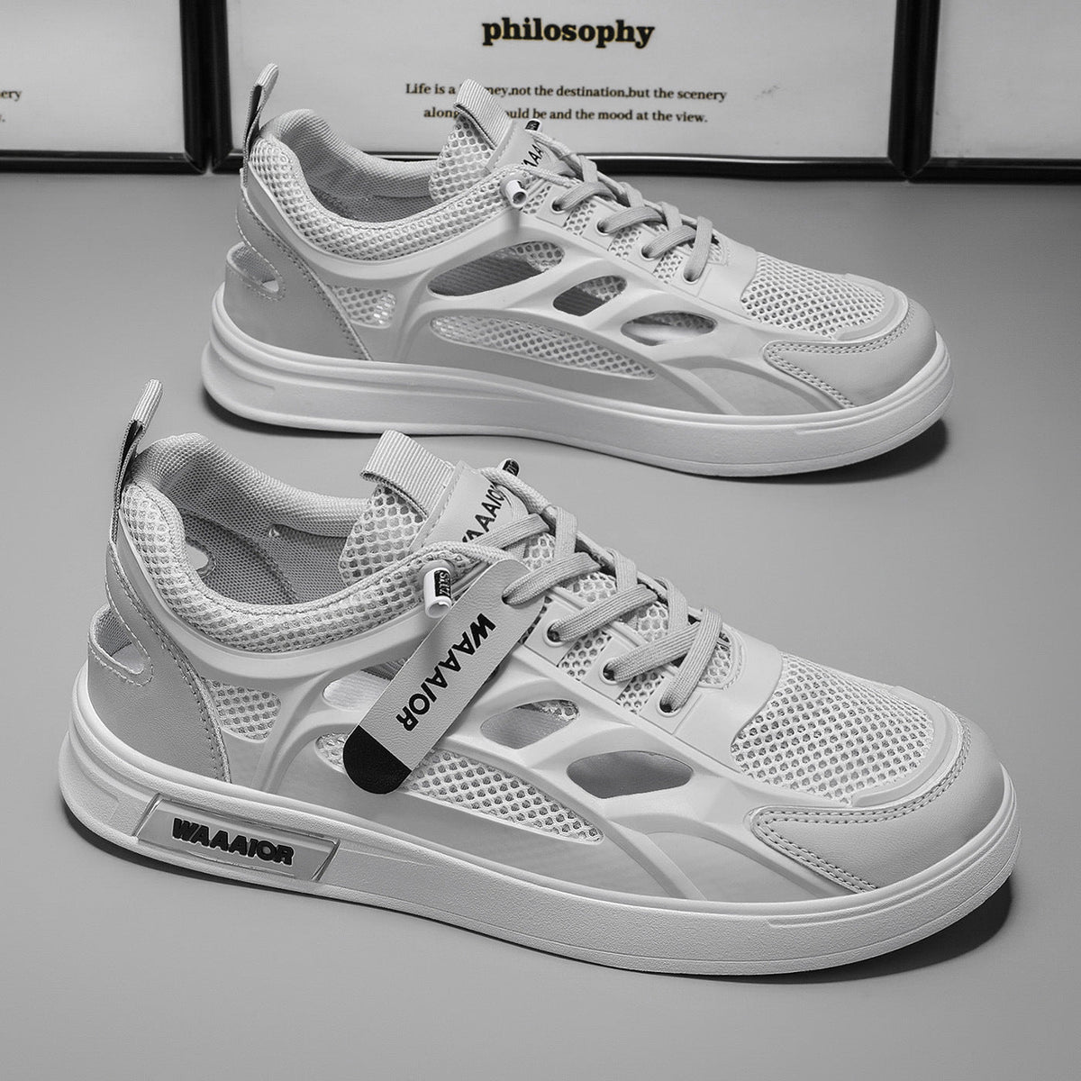 Kvinders Sportssneakers Åndbar Design med Skridsikker Sål 6